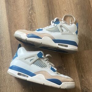 Jordan Sneakers White and Blue